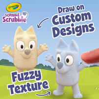 Crayola Scribble Scrubbie Bluey Combo Set