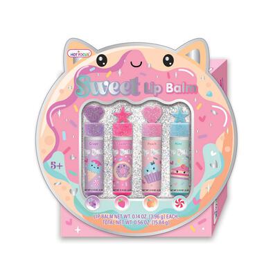 Hot Focus Sweet Lip Balms Set Cosmetic Set