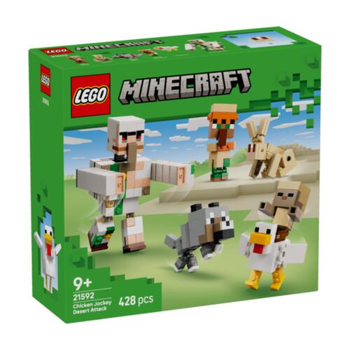 LEGO Minecraft Chicken Jockey Desert Attack 21592