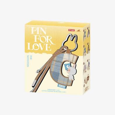 Pop Mart The Monsters Pin For Love Series- Letter Pendant Blind Box (A-M)