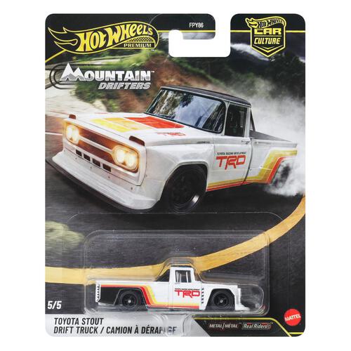 Hot Wheels FPY86 Car Culture Dash A Set of 10 (Mountain Drifters)