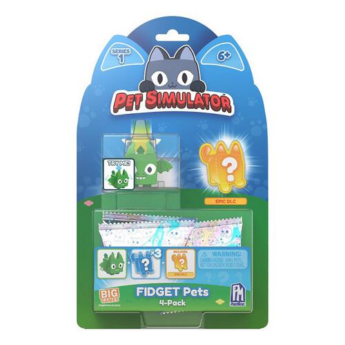 Pet Simulator Fidget Pets 4 Pack