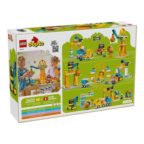 LEGO DUPLO Town 3 in 1 Construction Site and Vehicles 10476
