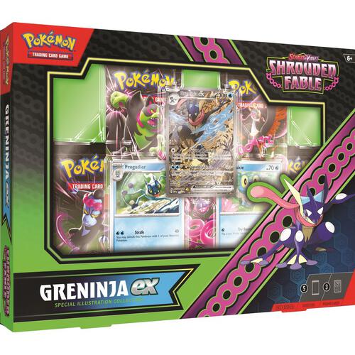 Pokémon TCG: Shrouded Fable Greninja ex & Kingdra ex Special Illustration Collection - Assortment