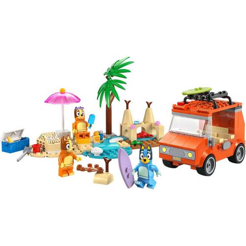 LEGO Bluey Bluey's Beach & Family Car Trip 11202