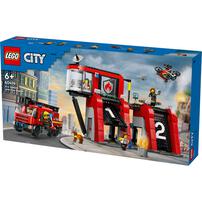 LEGO City Fire Station with Fire Engine 60414