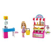  Barbie Chelsea Doll And Snack Stand Playset