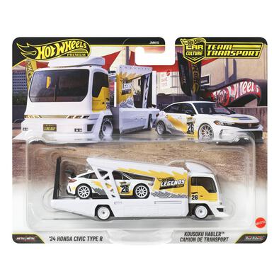Hot Wheels JMN15 Team Transport Legends (Honda Civic Type R)
