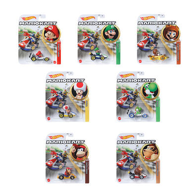 Hot Wheels Mario Kart Replica Diecast - Assorted