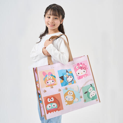 playpop Sanrio Dino Shopping Bag (L)