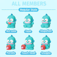 Sanrio Hangyodon Imp Series Moetch Bean Blind Bag - Assorted