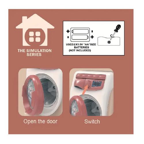 My Little Home Washing Machine - Light and Sound (Beige)