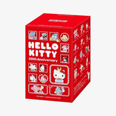 Pop Mart Sanrio characters Hello Kitty 50th Anniversary Series Figures