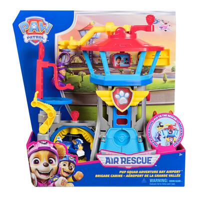 Paw Patrol Air Rescue Pup Squad Adventure Bay Airport Playset
