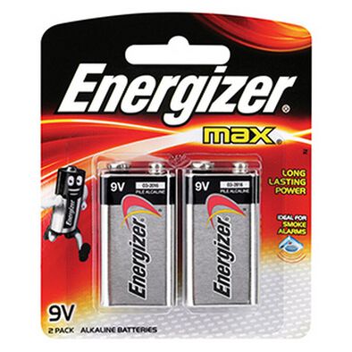 Energizer Max 9V 2 Pc