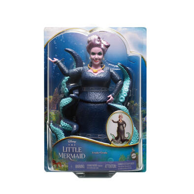 Disney The Little Mermaid, Ursula Fashion Doll And Accessory - Assorted
