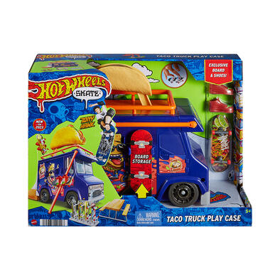 Hot Wheels Skate Taco Truck Play Case