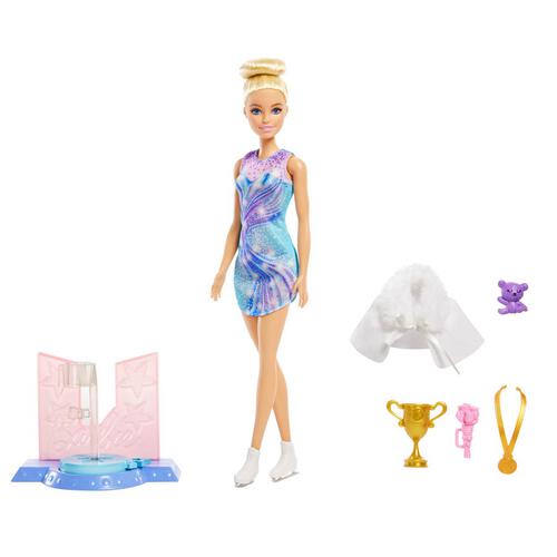 Barbie Pink Passport Canada Ice Skating