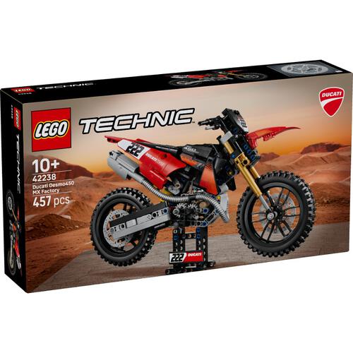 LEGO Technic Ducati Desmo450 Mx Factory Motorcycle 42238