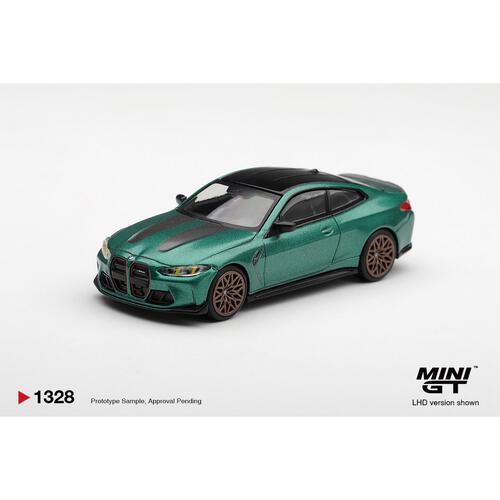 (Pre-Order) Mini GT BMW M4 CS Frozen Isle of Man Green Metallic (Expected November 2026)