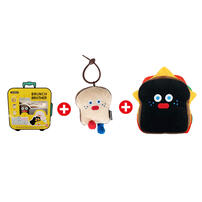 (Pre-Order) Brunch Brother Plush With Keychain & Luggage Sticker Bundle (Expected August 2026)