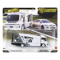 Hot Wheels FLF56 Team Transport (Dash L) Set of 4 