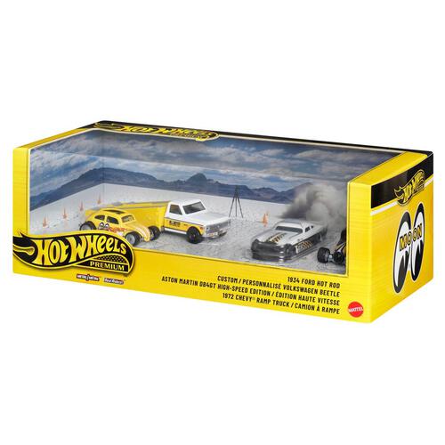 Hot Wheels JHW45 Premium Display Set - Mooneyes