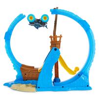 Monster Jam 1:64 Megalodon Loop of Doom Stunt Playset