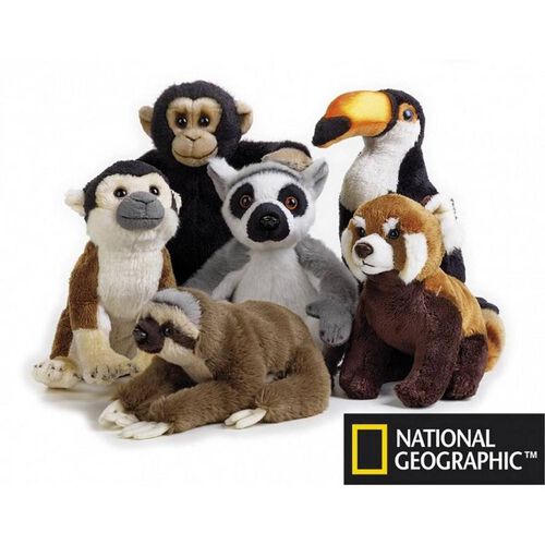 National Geographic Lelly Pelluche Tropical Rainforest Baby - Assorted