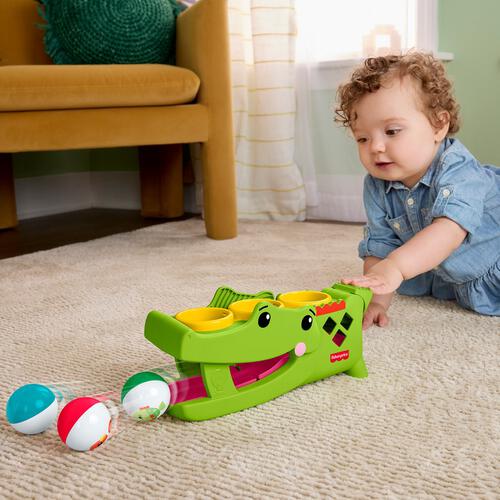 Fisher Price Infant Tap & Roll Alligator