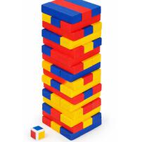 Cardinal Classics 48Pcs Rainbow Wooden Jumbling Tower