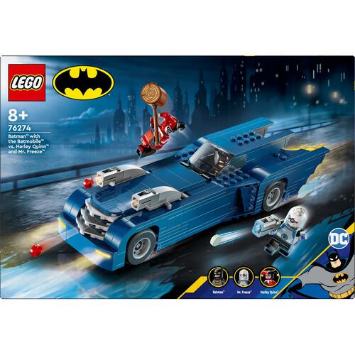 LEGO Super Heroes Batman with the Batmobile vs. Harley Quinn and Mr. Freeze 76274