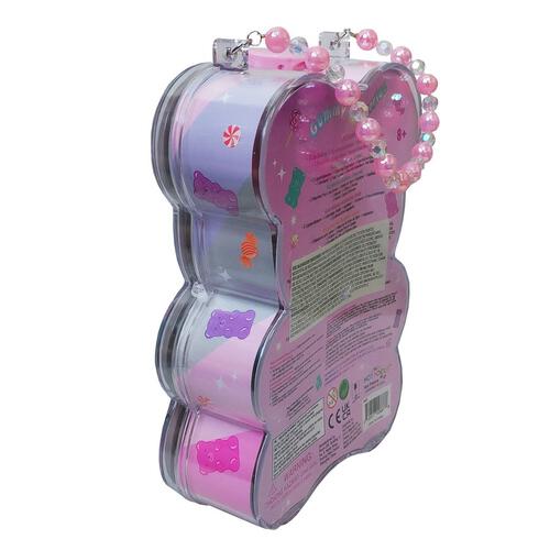 Hot Focus Sparkle Beauty Acrylic Case Cosmetic - Assortment