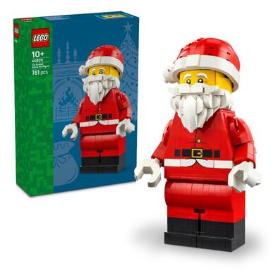 LEGO Up-Scaled Santa Minifigure Christmas Toy Decoration 40820