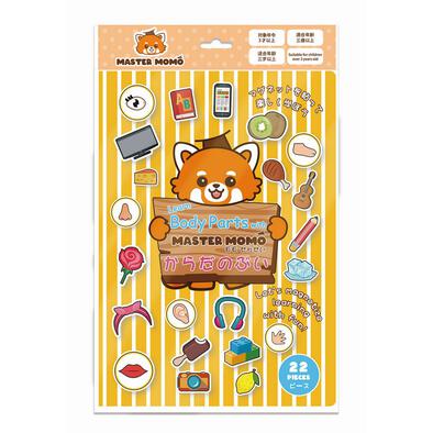 Master Momo Learn 5 Senses With Master Momo Magnetic Board