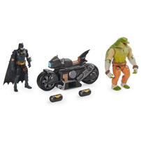 Batman Batcycle with 4-Inch Figures
