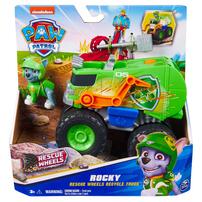 Paw Patrol Theme Vehicle Rescue Wheels Rocky's Recycle Truck
