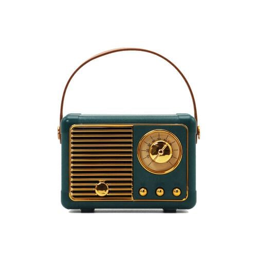 playpop Retro Radio Speaker- Green