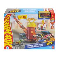 Hot Wheels City Super Fire Station