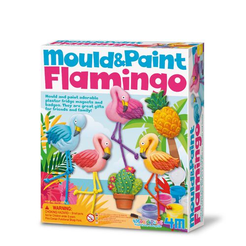 4M Flamingo Mould & Paint Crafts