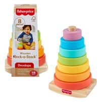 Fisher Price Wood Ring Stacker