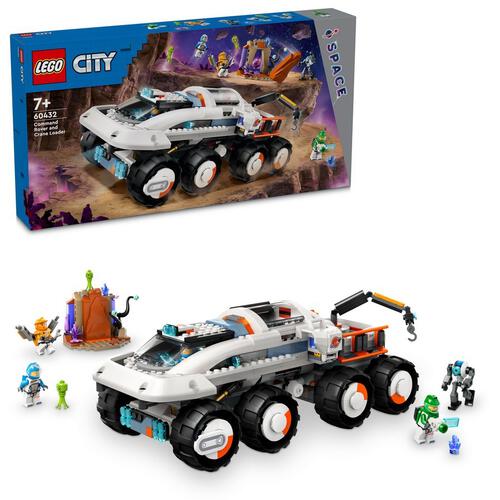 LEGO City Command Rover and Crane Loader 60432
