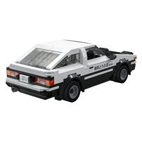 CaDA Initial D Takumi Fujiwara Toyota AE86 Trueno Brick DIY Brick R/C+APP Control 1:20 Scale RC Vehicles Set