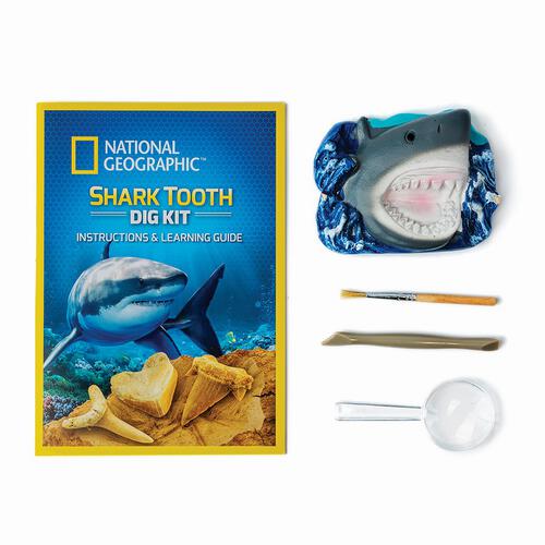 NATIONAL GEOGRAPHIC SHARK TOOTH DIG KIT