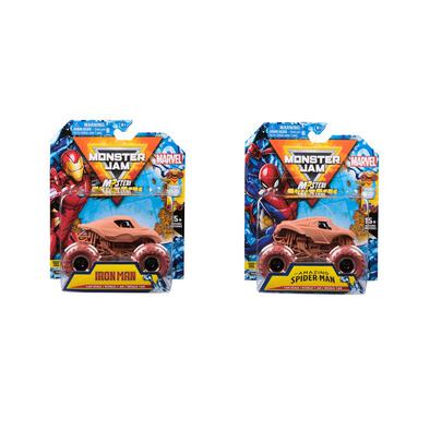 Monster Jam 1:64 Monster Mudders Marvel - Assorted