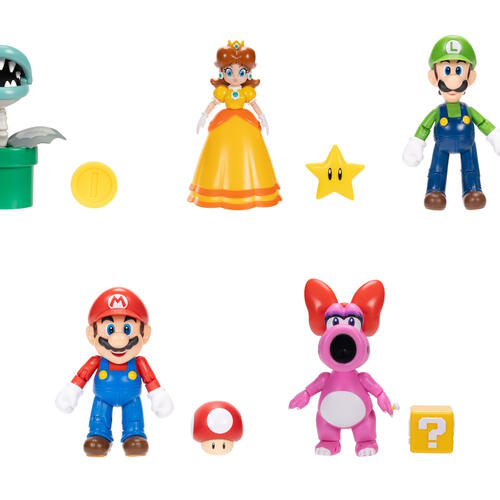 Super Mario 4-inch Action Figure - Assorted