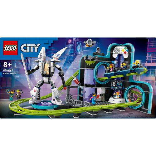 LEGO City Robot World Roller-Coaster Park 60421