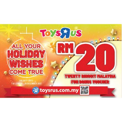 Christmas Toybook Fun Bonus RM 20 Voucher