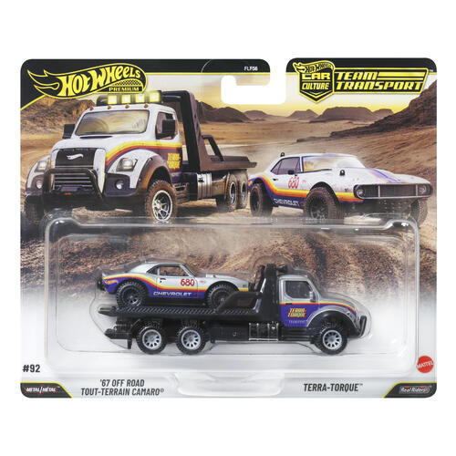 Hot Wheels FLF56 Team Transport (Dash L) Set of 4 