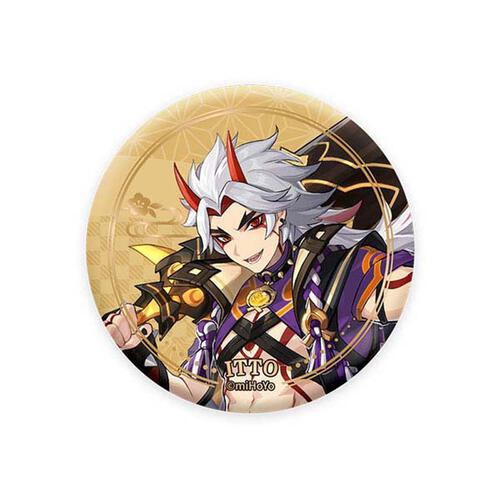Genshin Impact Character Badge -Arataki Itto (Inazuma Theme)